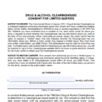 Clearinghouse Consent Form