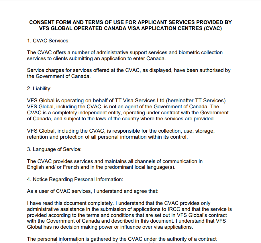 Consent Form Tt Services