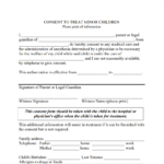 Grandparent Medical Consent Form Without Notary