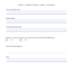 Remote Learning Consent Form