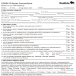 Vaccine Consent Form Manitoba